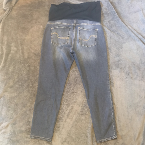 Levi's Maternity Skinny Jeans XL - Picture 2 of 3